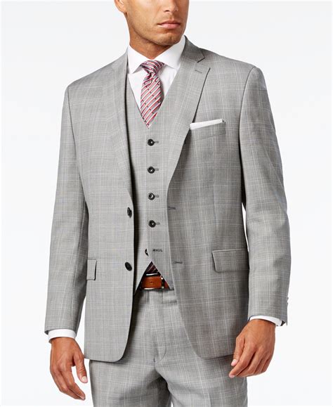 michael kors suit grey|Michael Kors suits men's.